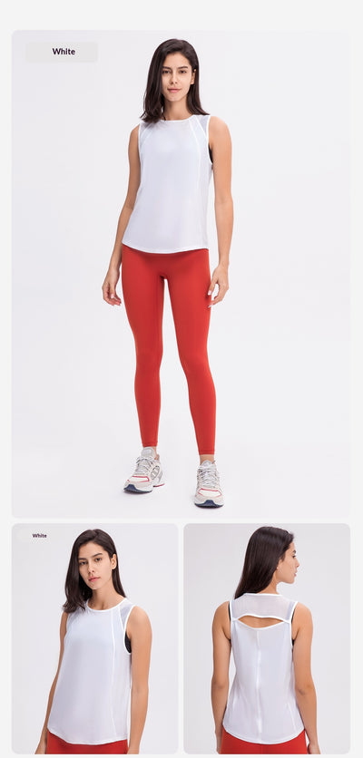 Musculosa Deportiva Transpirable con Diseño Calado - Image 23