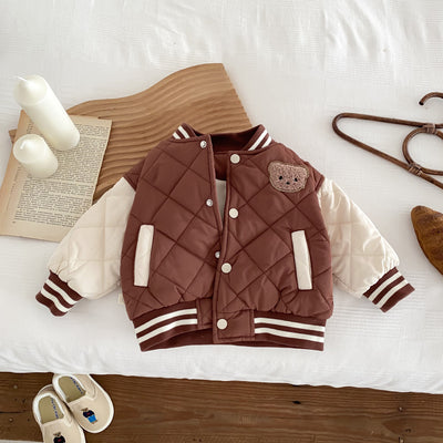 Uniforme de Béisbol Grueso y Cálido para Niños e Infantes