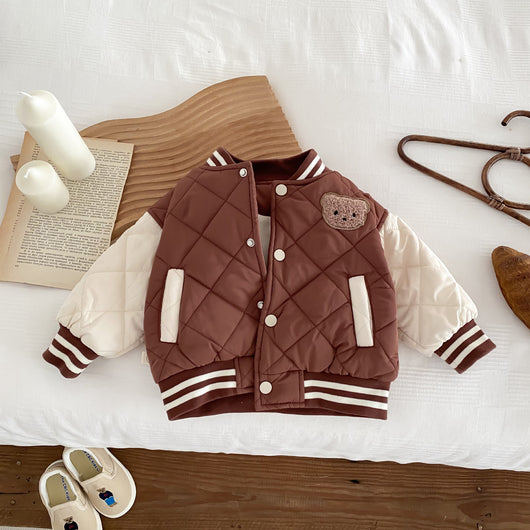 Uniforme de Béisbol Grueso y Cálido para Niños e Infantes