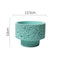 Maceta Corta AK 225 De Cemento Con Flor De Menta