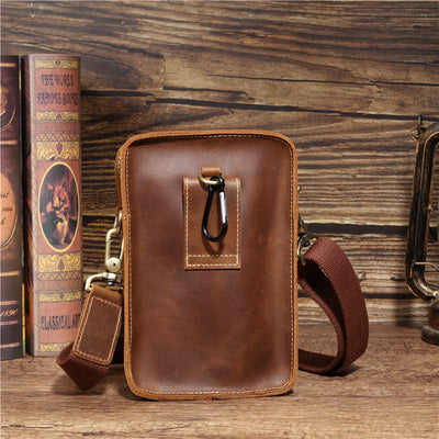 Riñonera de Cuero para Hombre - Bolsa Deportiva Versátil - Image 5