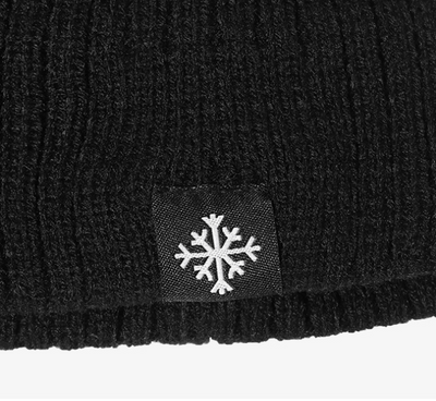 Gorro de Lana para Hombre con Etiqueta Copo de Nieve - Abrigo Reforzado para Exterior - Image 15