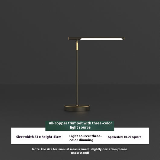 Lámpara de Mesa Articulada en Latón - Diseño Minimalista de Lujo - Image 6