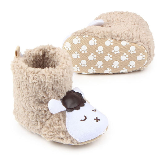 Botas de Invierno Bebé y Niño Pequeño con Forro de Terciopelo Coral - Image 2