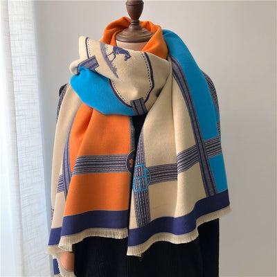 Chal Tejido Grueso para Mujer - Diseño Fashion