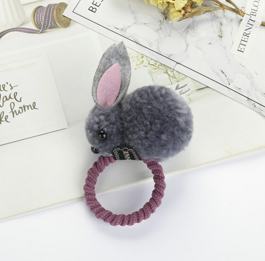 Elástico Decorativo Conejito 3D - Accesorio Infantil