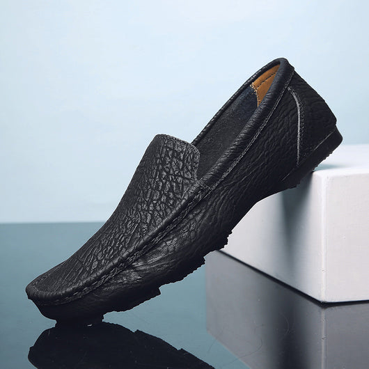 Zapatos Casuales de Cuero Cosidos a Mano - Comodidad sin Esfuerzo - Image 10