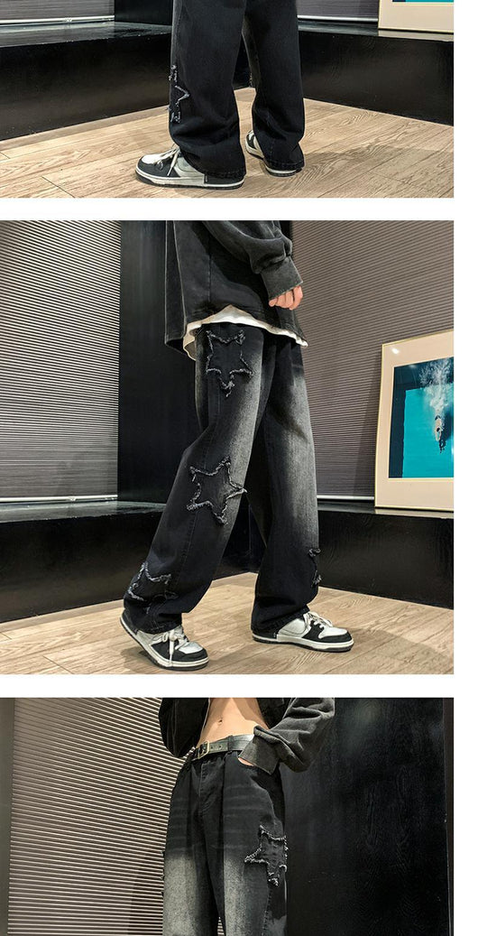 Pantalones Rectos Holgados de Pierna Ancha - Estilo Urbano Moderno - Image 10