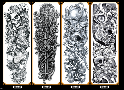 Manga Completa Tatuaje Temporal Impermeable Serie QB - Image 31