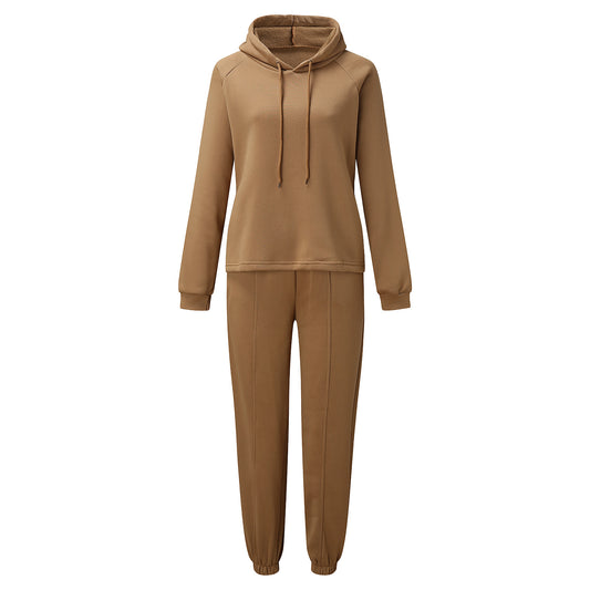 Conjunto Deportivo y Casual para Mujer con Sudadera con Capucha - Dos Piezas