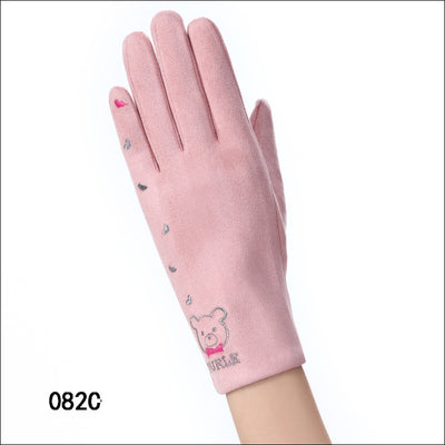 Guantes de Invierno Táctiles Impermeables de Ante - Image 7