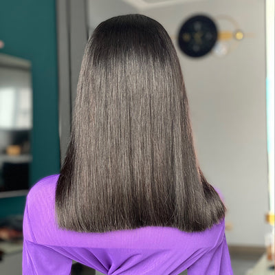 Pelucas de Cabello Humano Liso Doble Procesado - Image 3