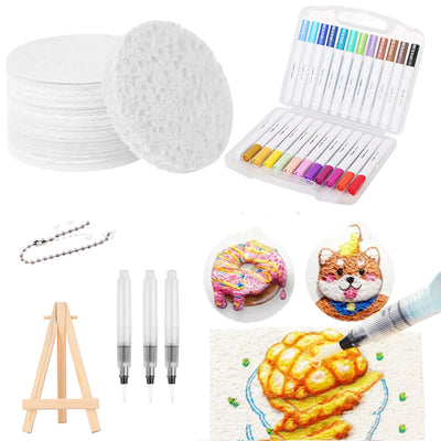 Pintura Esponjosa Mágica - Pigmento Fluffy para Manualidades - Image 9