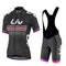 Conjunto de Ciclismo LIV para Mujer - Jersey y Shorts Transpirables de Verano