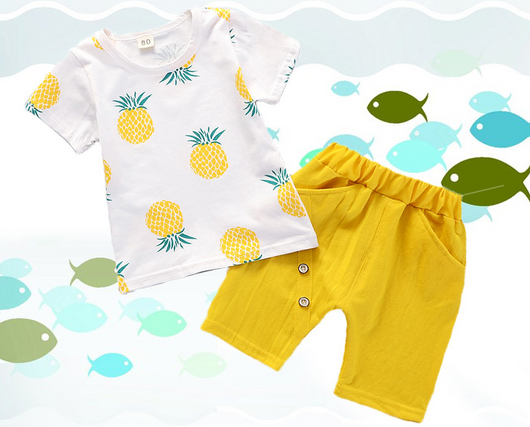 Conjunto de Verano para Bebé - Playera y Shorts Cómodos - Image 2