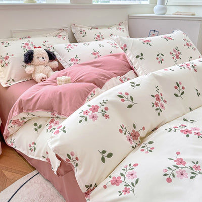 Sábanas de Algodón Puro Minimalistas para Cama - Image 24