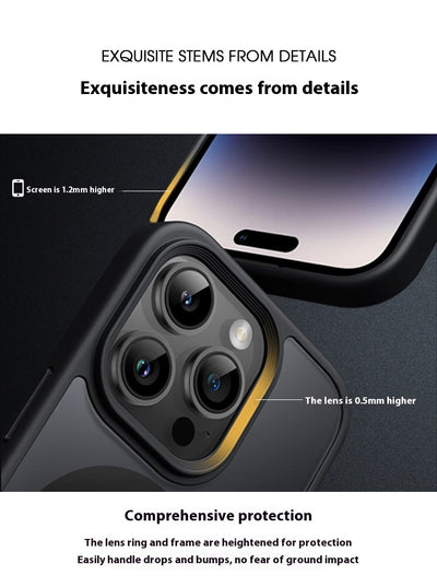 Funda iPhone 15 Pro Max con Efecto Mate, Amortiguación de Aire y Protección Magnética - Image 15