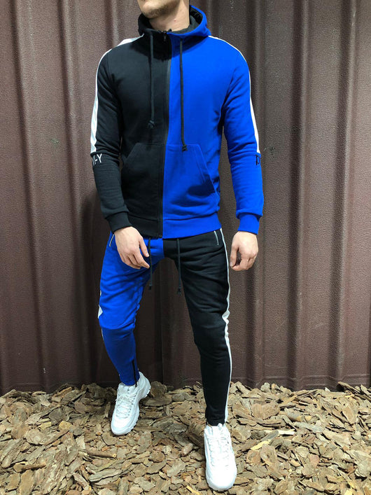 Conjunto Deportivo de Dos Piezas con Capucha y Contraste - Image 33