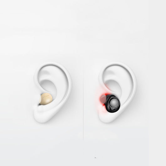 Auricular Bluetooth Miniatura Completamente Inalámbrico para Auto