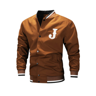 Chaqueta Deportiva Casual para Hombre con Bordado de Letras - Image 4