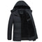 Chaqueta Acolchada de Algodón para Hombre Maduro
