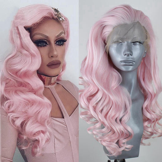 Peluca Frontal de Encaje Sintético Premium para Mujer - Image 8