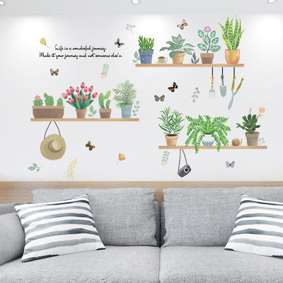 Adhesivos Decorativos de Plantas para Pared - Removibles y Reutilizables - Image 10