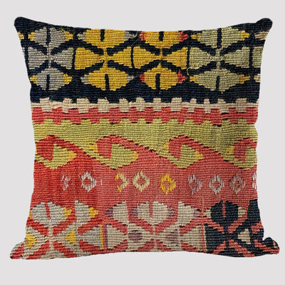 Almohada Reversible Étnica de Lino Bohemio Doble Cara - Image 38