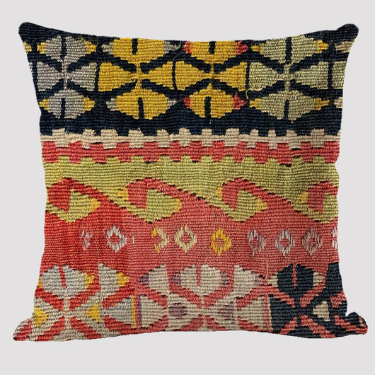 Almohada Reversible Étnica de Lino Bohemio Doble Cara - Image 38