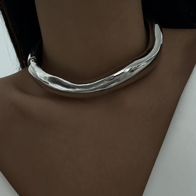 Cuello Plisado Irregular Texturizado con Diseño Europeo y Americano para Mujer - Image 17