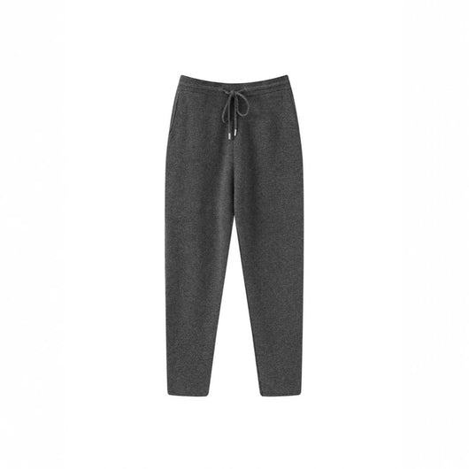 Pantalones Deportivos Casuales de Lana Gruesa Color Sólido para Hombre - Image 3