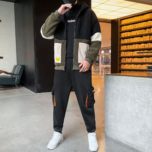 Suéter Hombre Estilo Coreano Oversized Abrigado Casual - Image 2