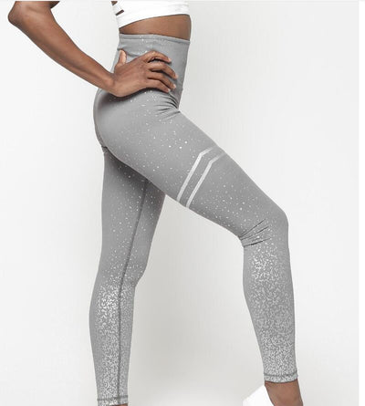 Leggings Deportivos de Cintura Alta con Estampado Hot Stamping - Image 15