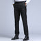 Pantalones de Traje Ejecutivo Negro para Hombre - Otoño e Invierno