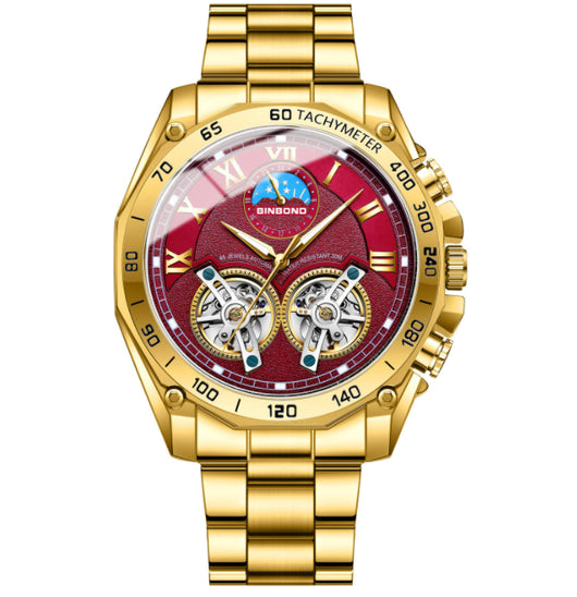 Reloj Mecánico Automático Doble para Hombre con Múltiples Funciones - Image 15