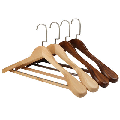 Perchas de Madera Maciza Premium para Tiendas y Hoteles - Image 2