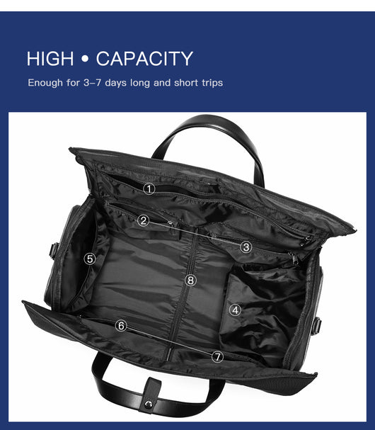 Bolsa de Viaje Plegable con Gran Capacidad para Viajes de Negocios - Image 10