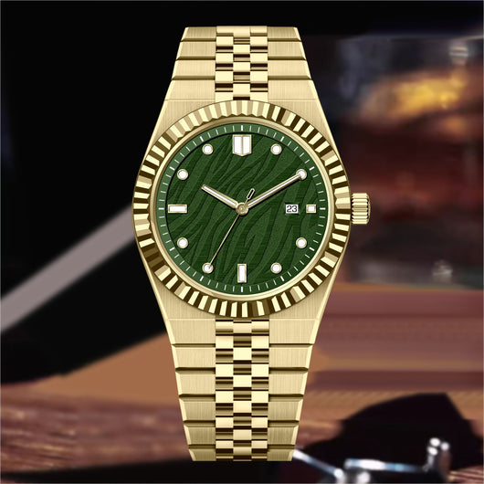 Reloj de Cuarzo Ejecutivo con Correa de Acero Inoxidable para Hombre - Image 4
