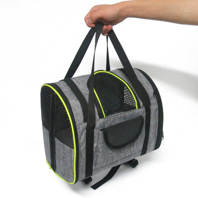 Transportín Plegable Multifuncional para Mascotas - Asiento de Auto para Perros y Gatos - Image 17