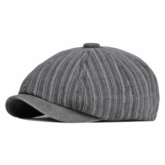 Boina Octagonal Denim Lavado Primavera Otoño - Image 10