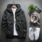 Chaqueta Camuflada con Capucha