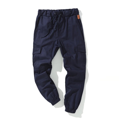 Pantalones deportivos de algodón con múltiples bolsillos - Image 21