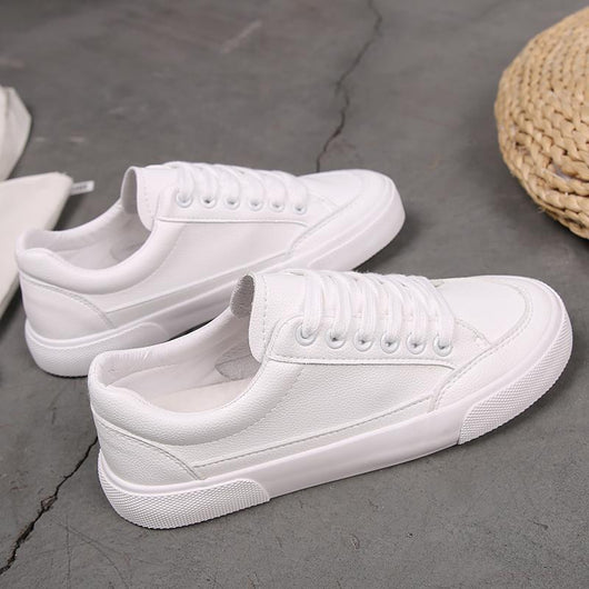 Tenis Blancos Transpirables para Hombre - Zapatos Casual de Lona Versátiles - Image 10