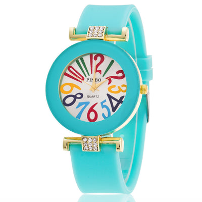 Reloj Digital de Gelatina con Diamante - Image 17