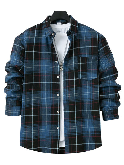 Camisa Casual de Manga Larga para Hombre - Image 16