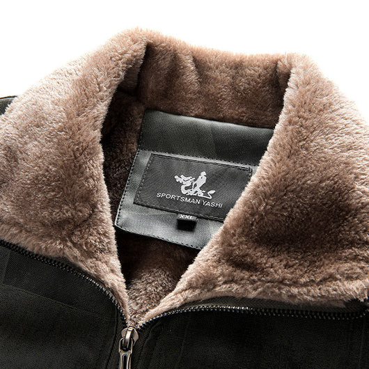 Chaqueta de Cuero para Hombre Adulto con Forro de Terciopelo - Image 7