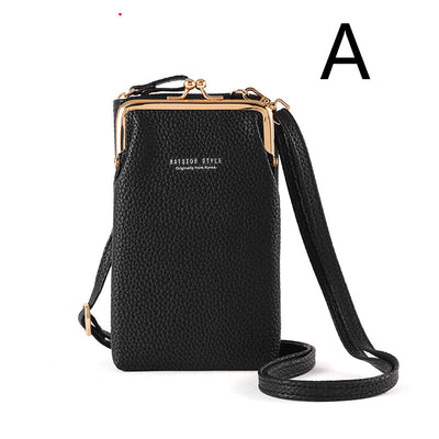 Bolso Bandolera con Patrón Lychee y Diseño Diagonal - Image 12