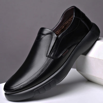 Zapatos Casuales de Cuero para Hombre - Suela Blanda Primavera Otoño - Image 13