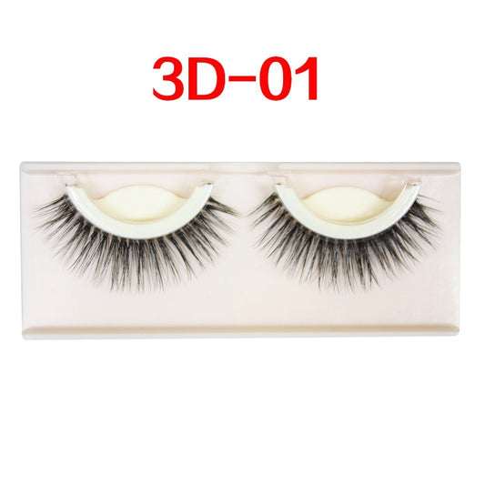 Pestañas Postizas 3D Autoadhesivas Reutilizables - Extensión de Volumen Natural