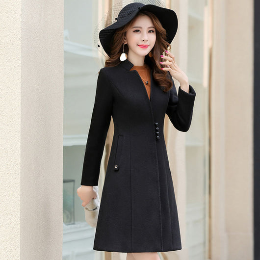 Abrigo de Lana para Mujer Corte Slim Elegante - Image 7
